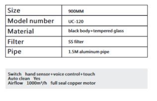 KITCHEN HOOD UCOMFORT 30